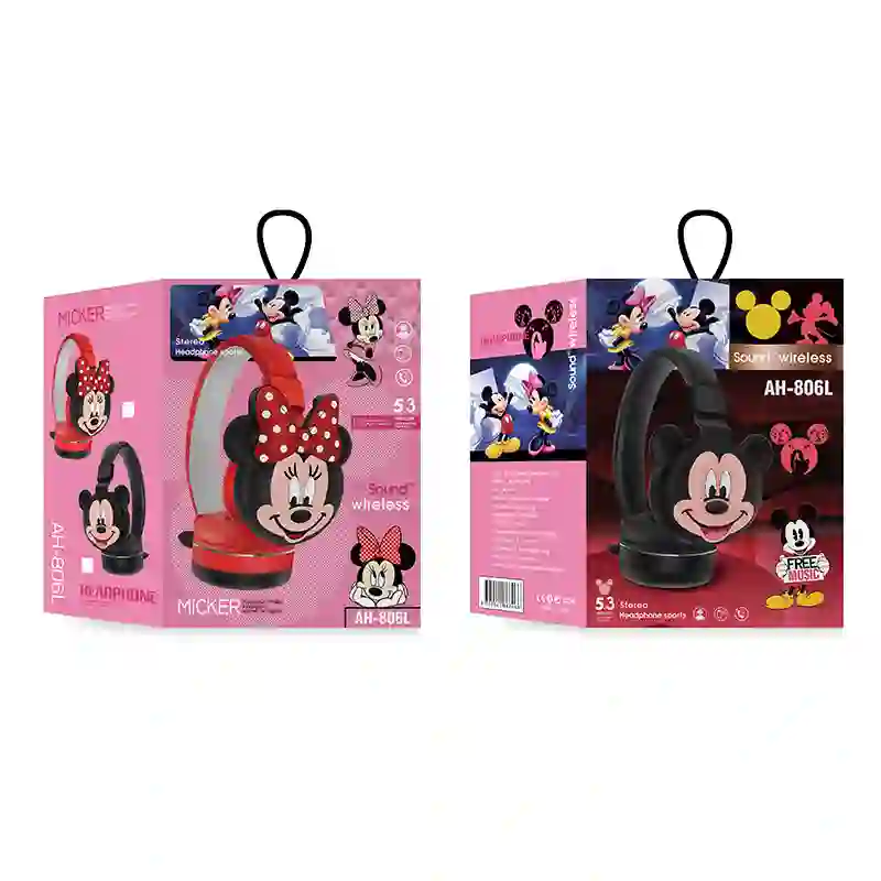 806 wireless mickey mouse Head phones