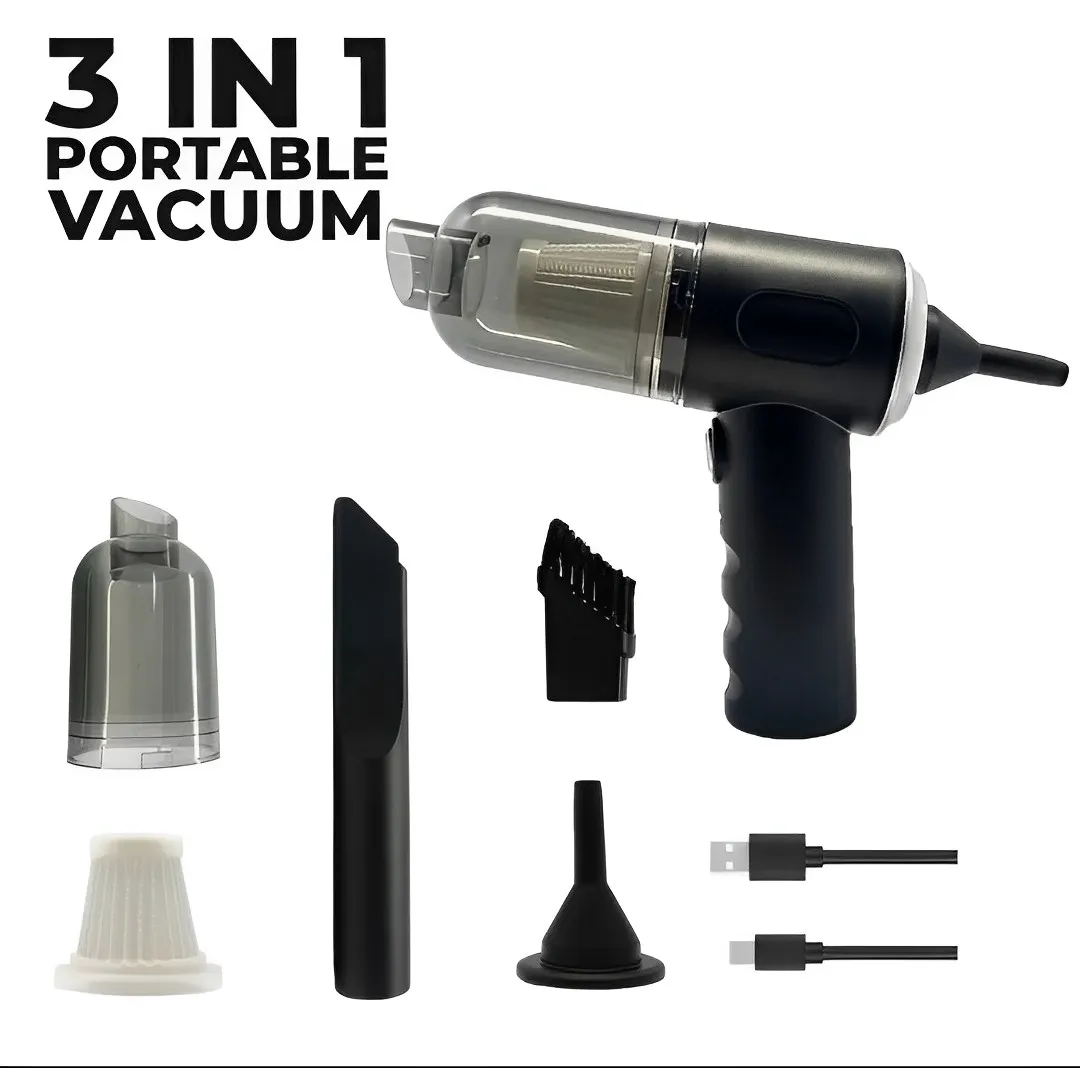 Portable Vacumm Cleaner 3 In 1