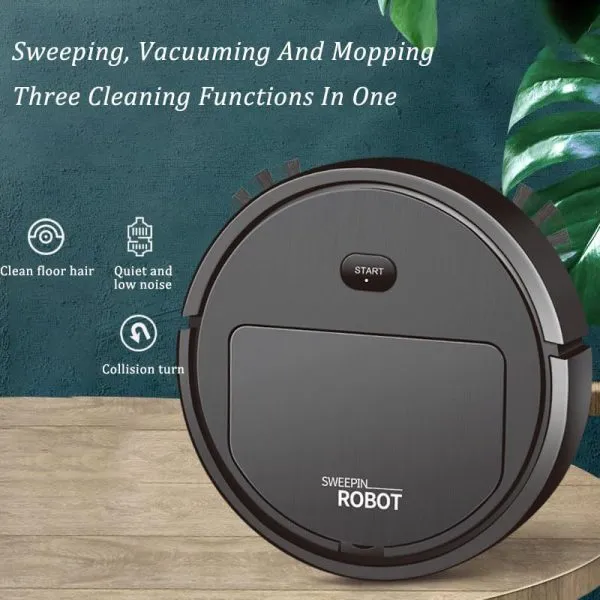 Smart Sweeping Robot Mopping 3 In1