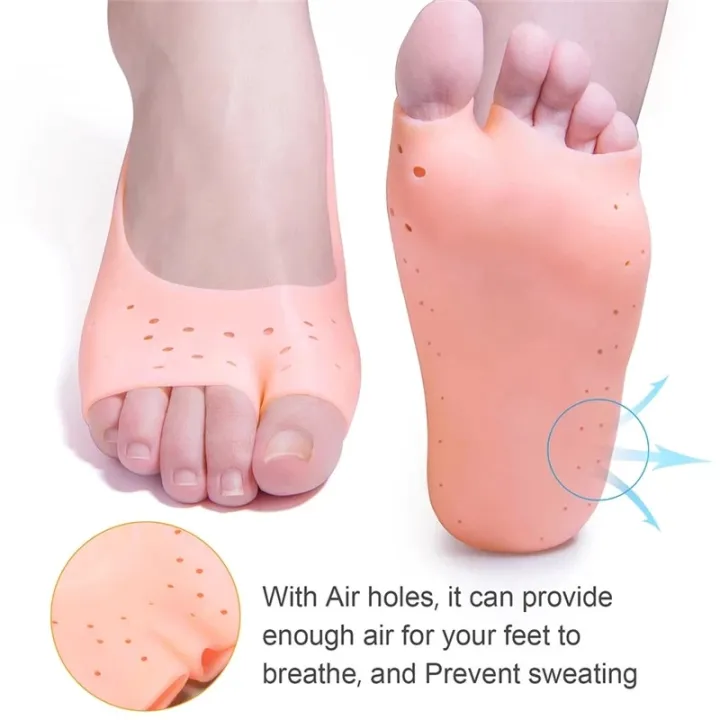 Silicone Gel Moisturizing Socks