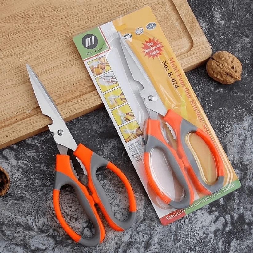 6 in 1 Multipurpose All In One Kitchen Multi functional Scissors
 *