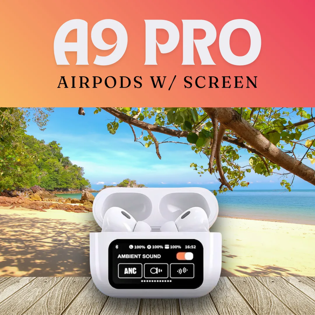 Airpods_Pro 5th Gen Digital Display A9pro ANC+ENC