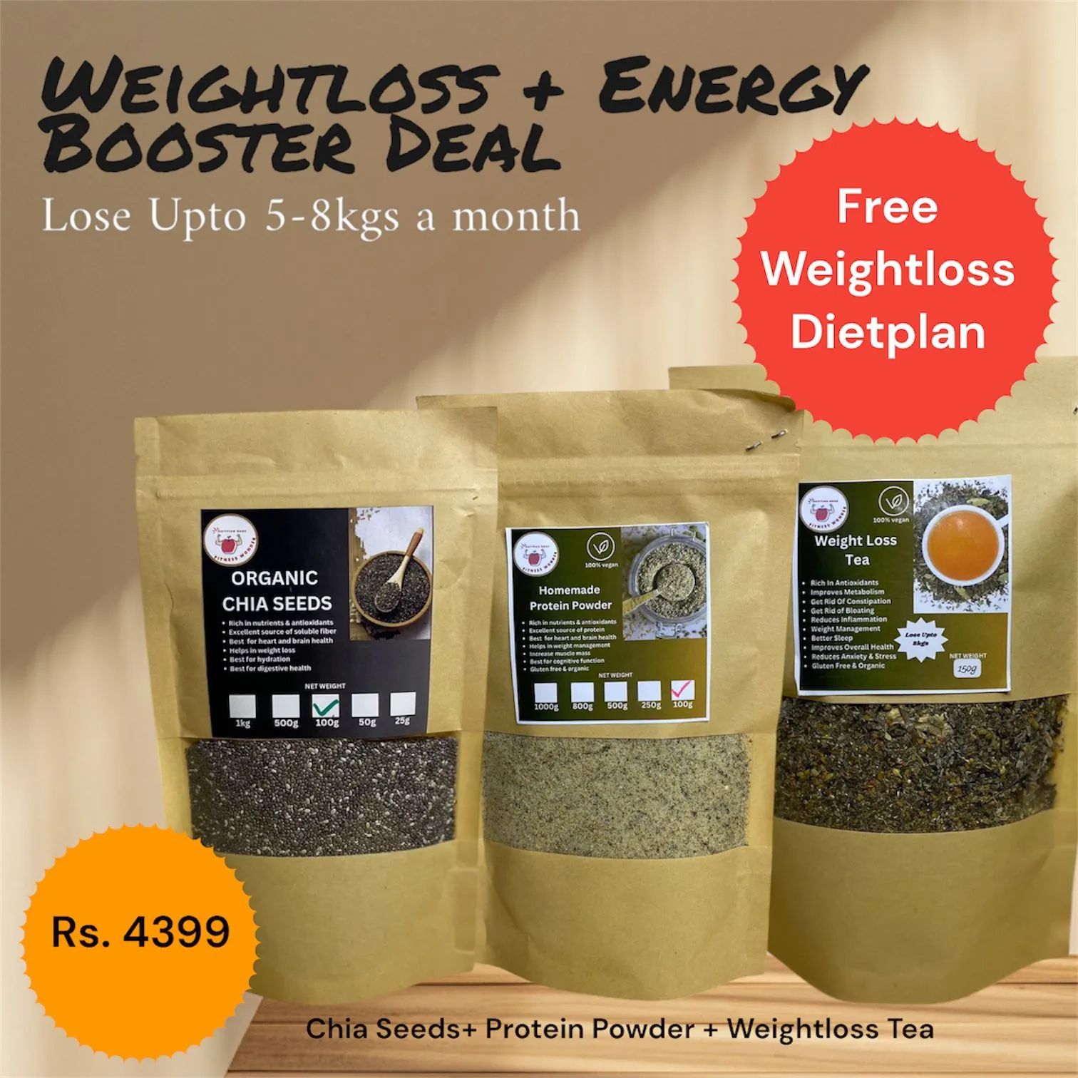 Weightloss Energy booster deal Free Dietplan
