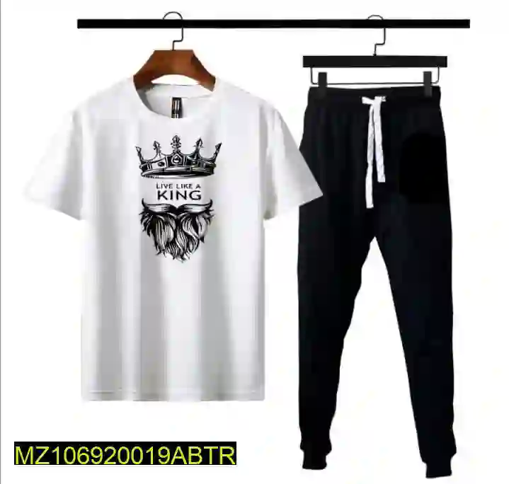 Men's polyester printed Trick suit