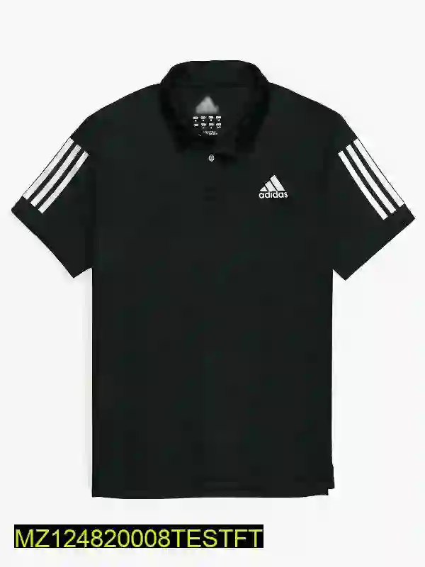 1 pc Men Dri fit Adl 3 shripe polo shirt