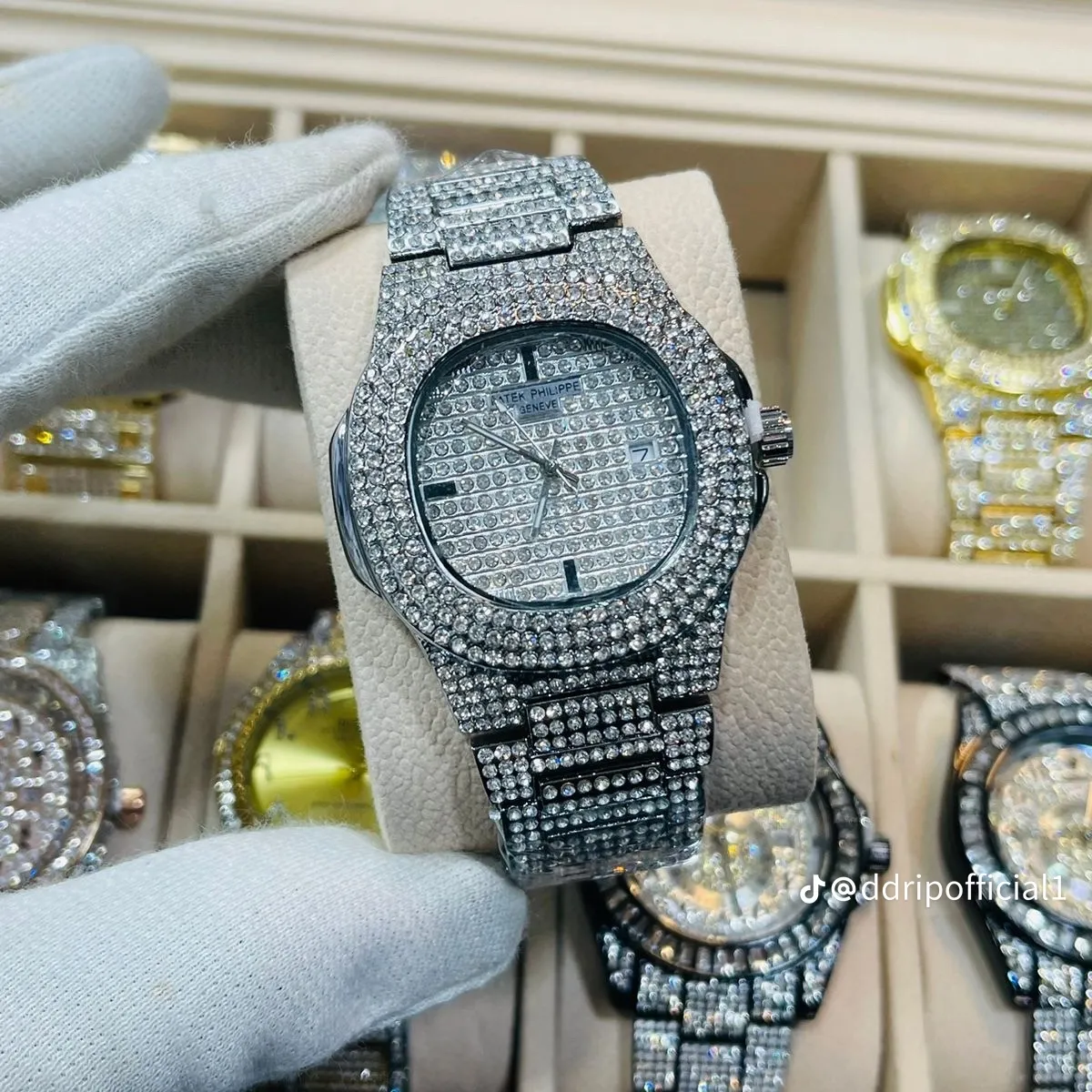 iced out watch