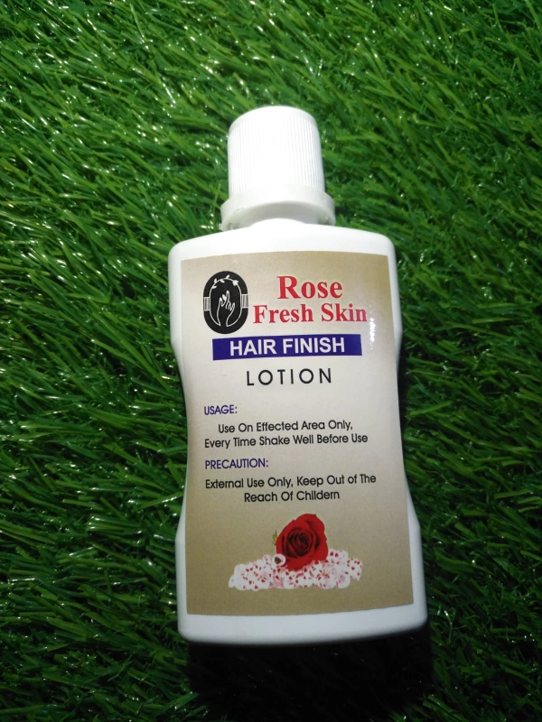 Hair finish lotion