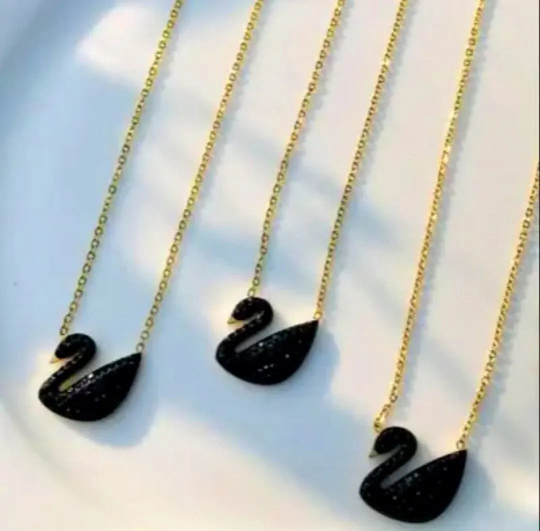Swarovski Iconic swan Crystal Pendant.