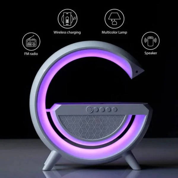 G Shaped Rgb Light Table Lamp