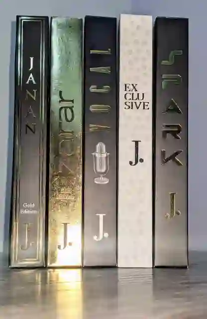 J. 5 in 1 Imported Long Lasting Perfumes 35ml