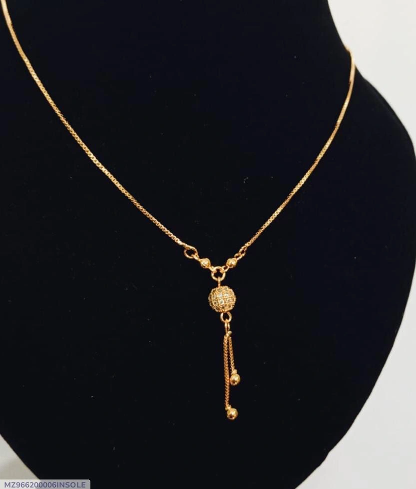 Ball Desing Gold Plated Nectles