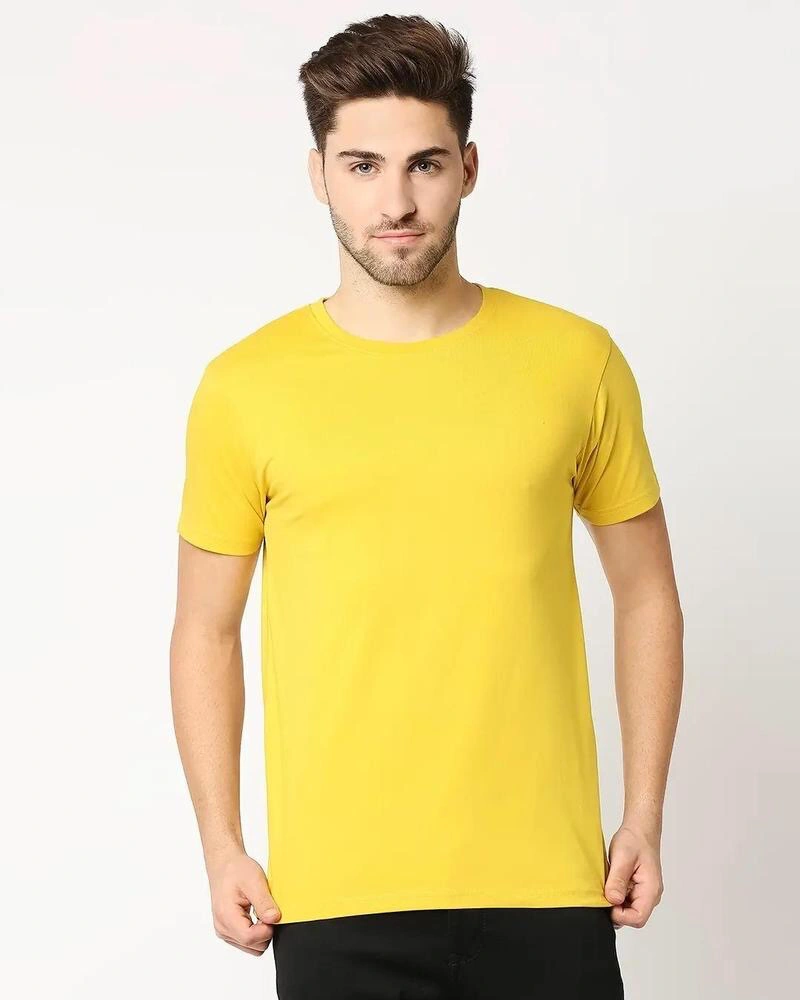 Men’s Plain T Shirt Round  Neck