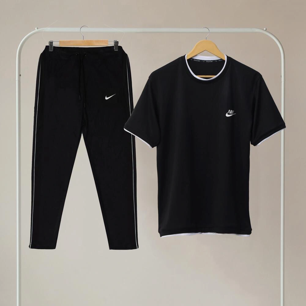 2 Peice Polyester Plain Nick Desing Mens Track Suit