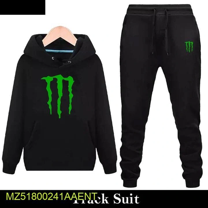2 Peice Men Stitched Jersey Printed Track Suit