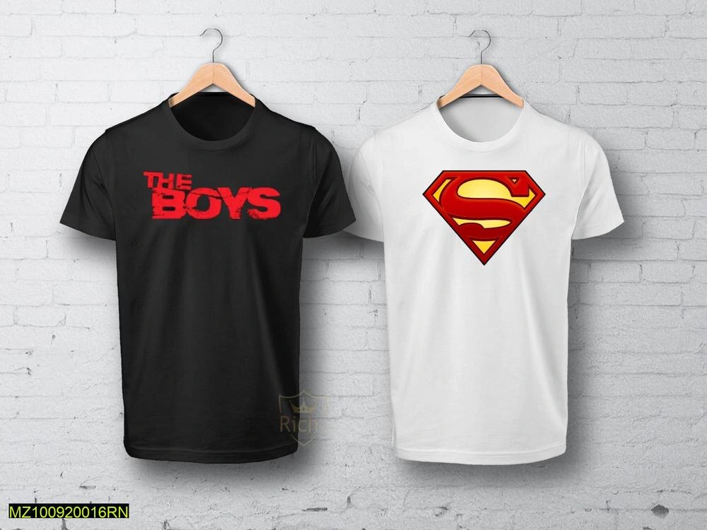 2 Peice Mens Printed T Shirts