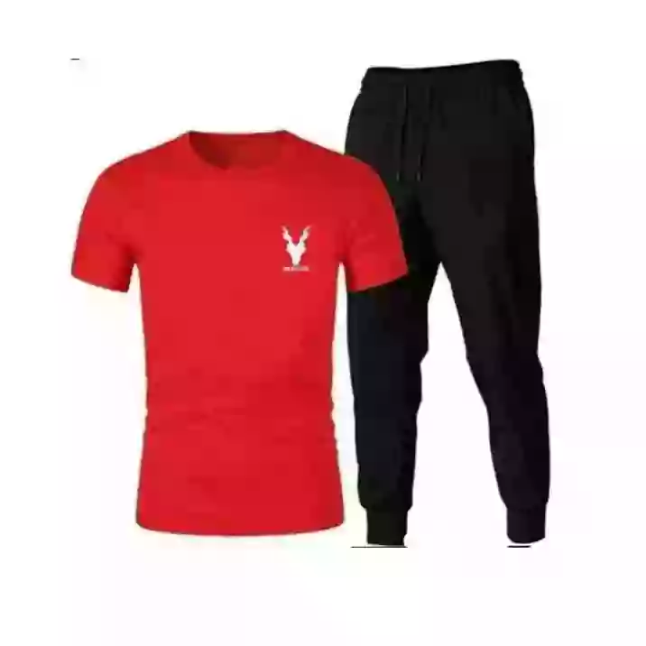 2 pcs man's Micro interlock plain tracksuit