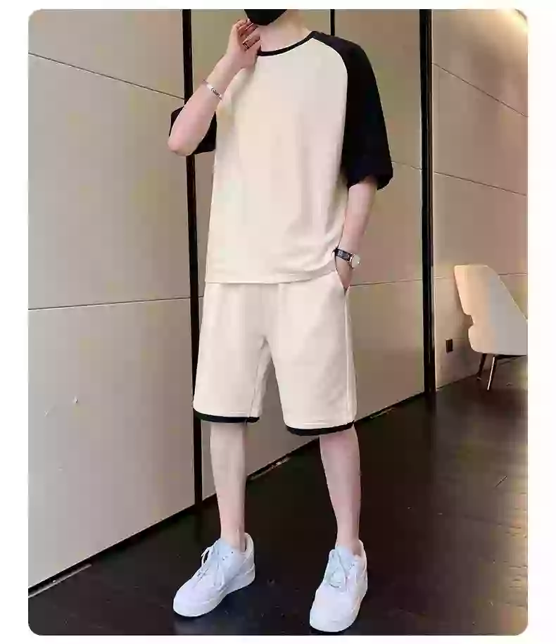 men's cotton plain T-shirt & shorts
tracksuit