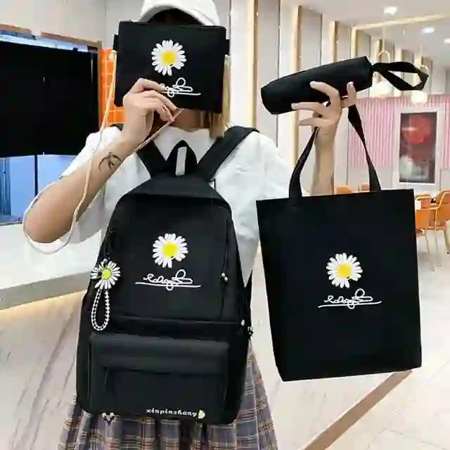 4 PCs back pack for girls