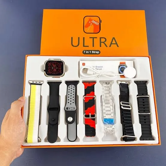 7 In 1 Ultra Smart Watch 2.1 Inch Full Hd Screen Series 8