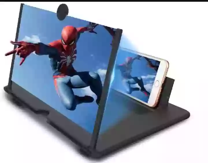 Mobile video emplifying device