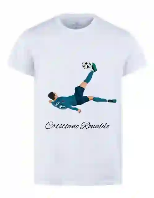 cristiano Ronaldo bicycle T-shirt