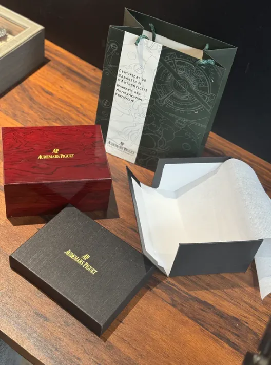 Audemars Piguet Style Watch Box – Premium Wooden Case
