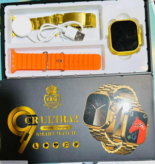 Ultra 2 Smart Watch Gold Edition