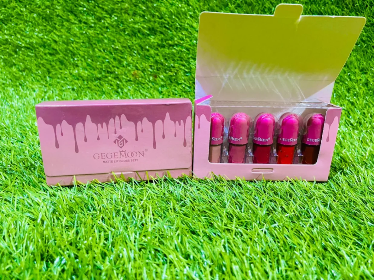 Gegemoon Matte Lip Gloss 5 Stunning Shades