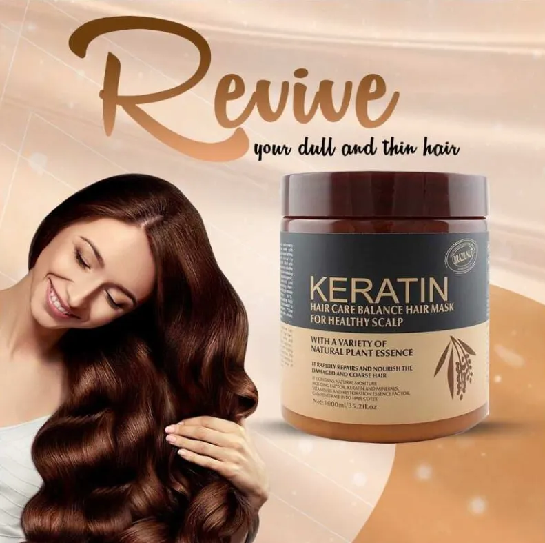 Keratin Hair Care Balance Hair Mask & Hair Treatment – (500m