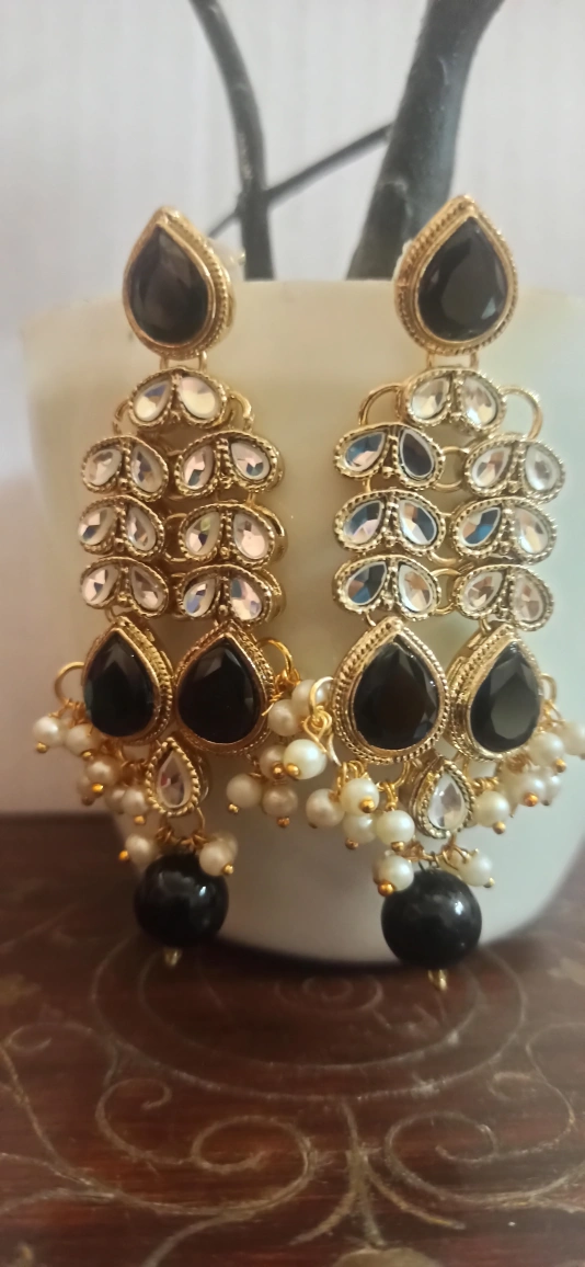 kundan earrings