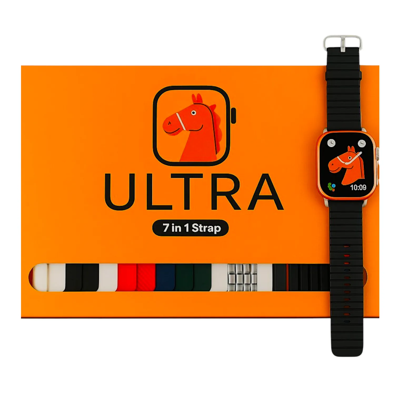 7-in-1 Ultra Smart Watch With Bluetooth Calling, Fitness Tra