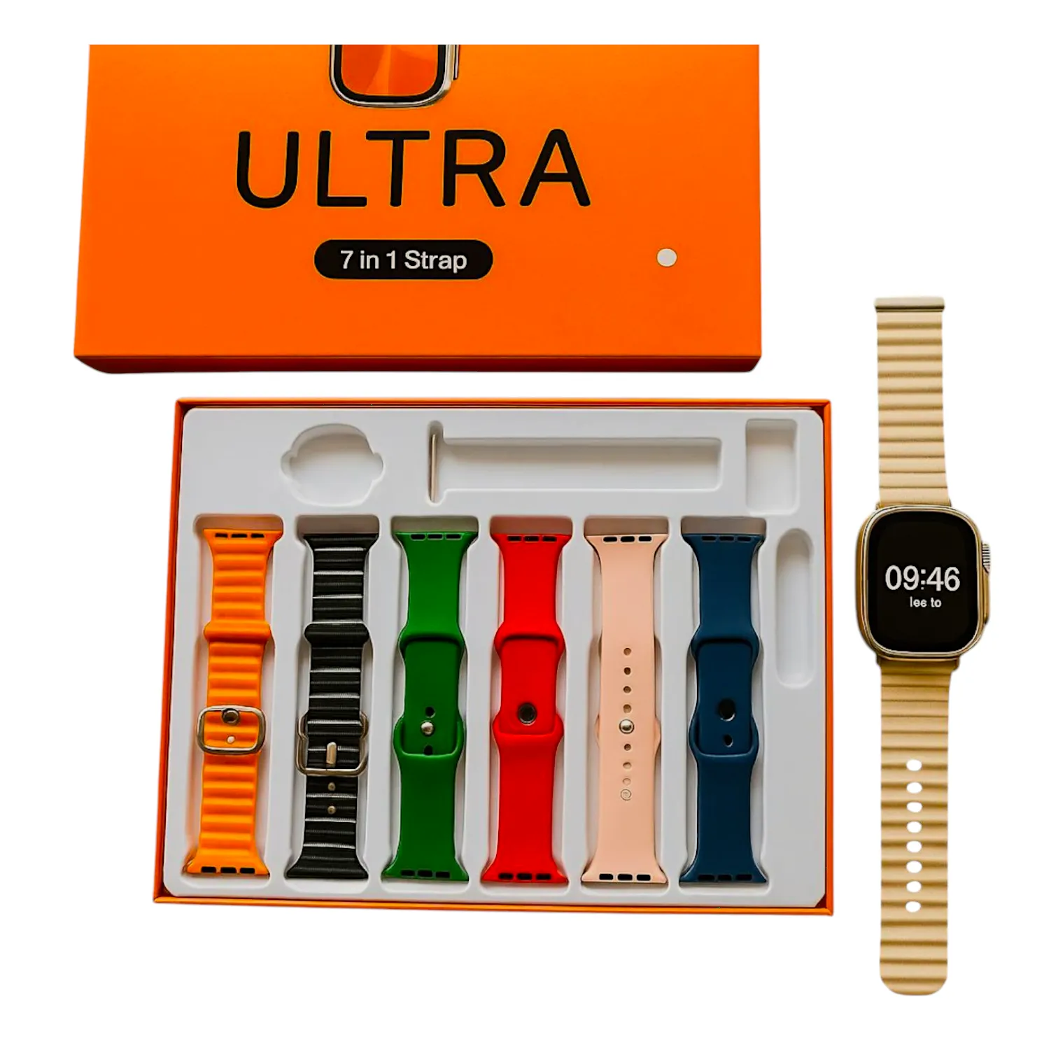 7-in-1 Ultra Smart Watch With Bluetooth Calling, Fitness Tra