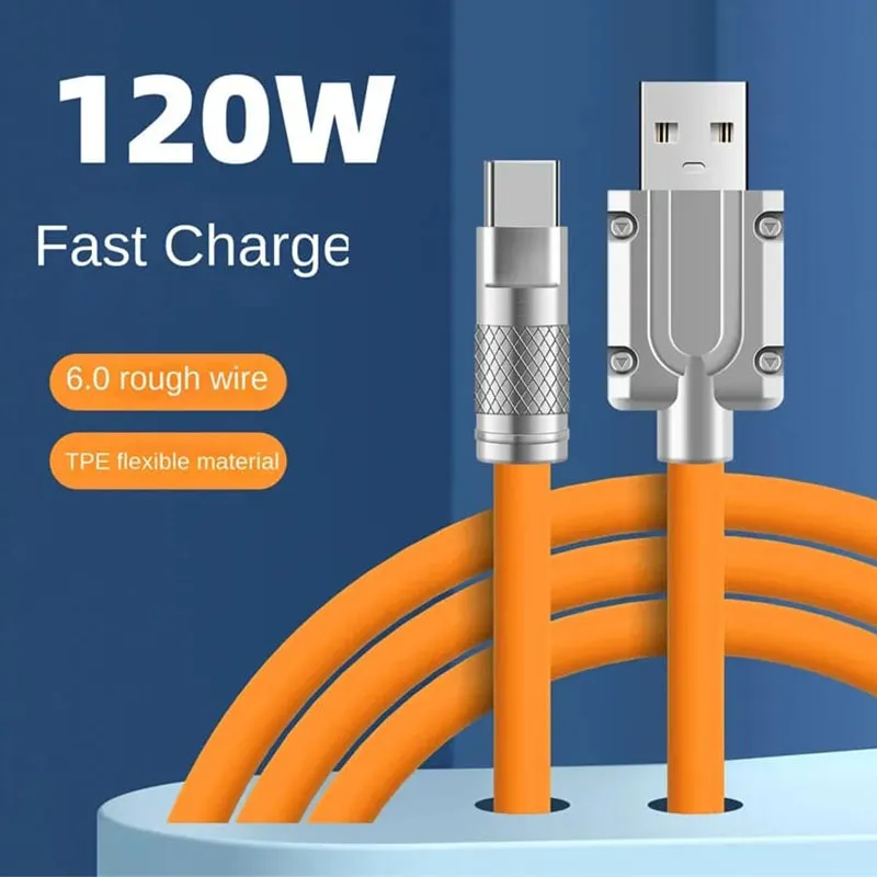 Unbreakable Fast Orange Cable