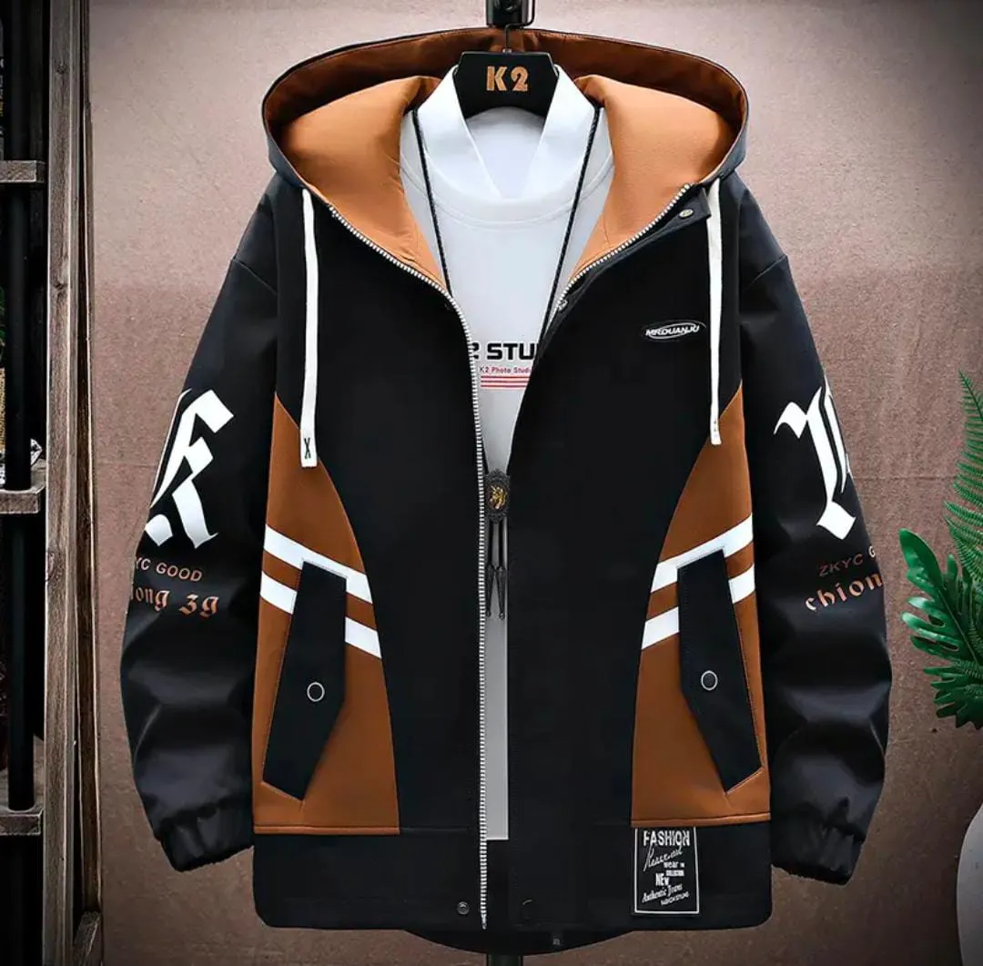 Mens Casual Hooded Jeckets