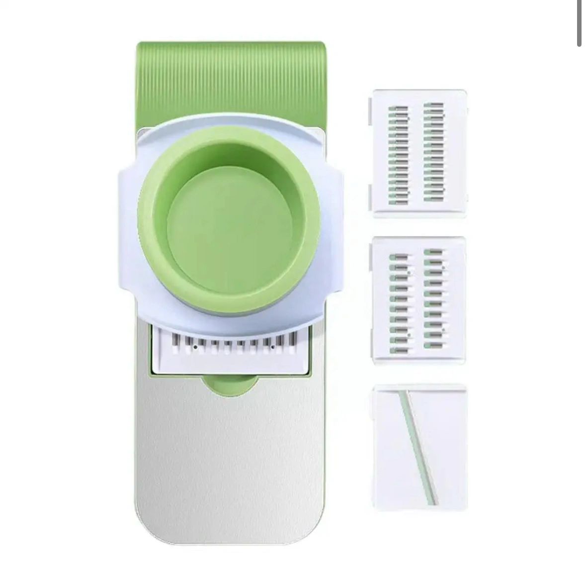 5in1 Vegetable Cutter Stainless Steel Multifunctional Grater For Vegetables Slicers Shredders Peeler (random Color)