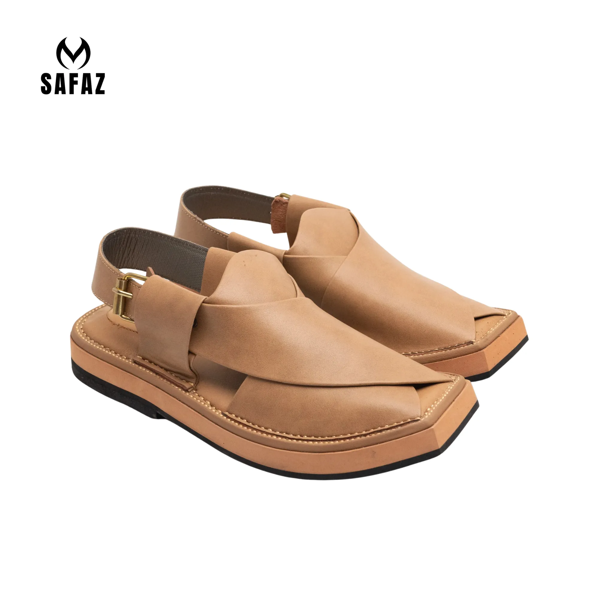 Kaptan Heel Fawn Sandal