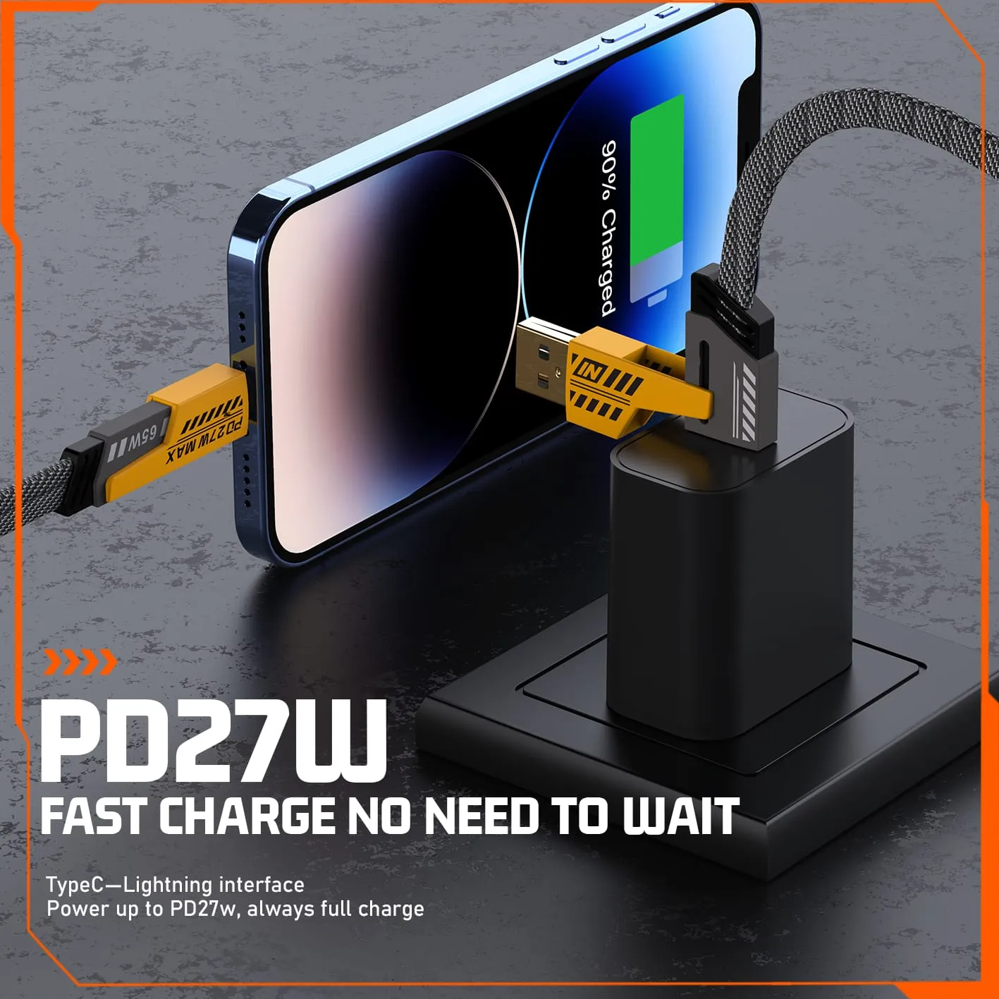 Bluetech Origional 4 in 1 Convertible Metal Fast Data Cable