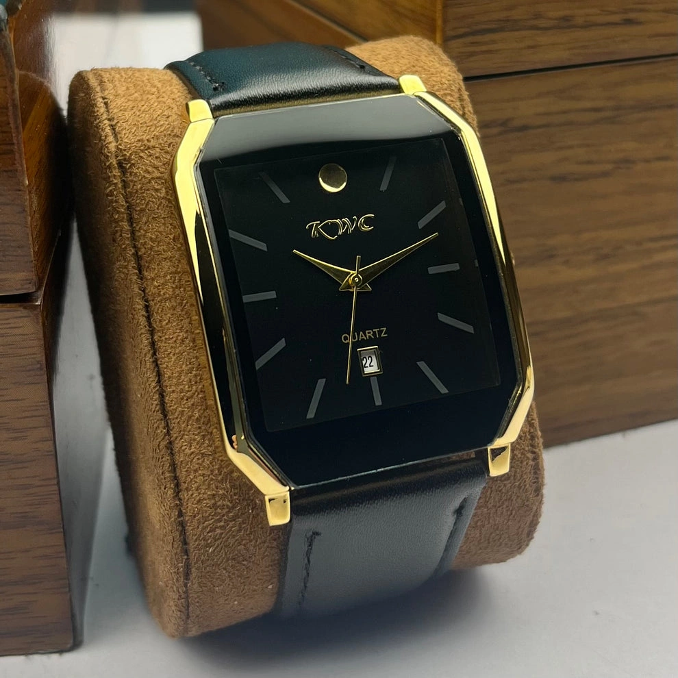 1 KWC Leather Strap Watch