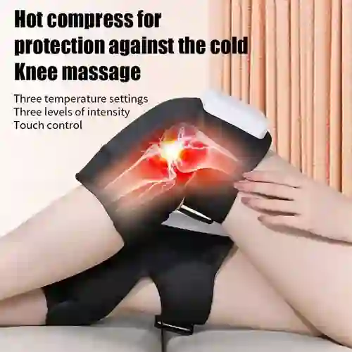 100% Imported Thermal Knee Massager Electric Leg Joint heating vibrations.