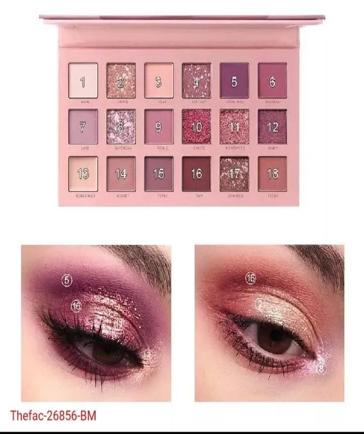 18 Color Nude Pallets