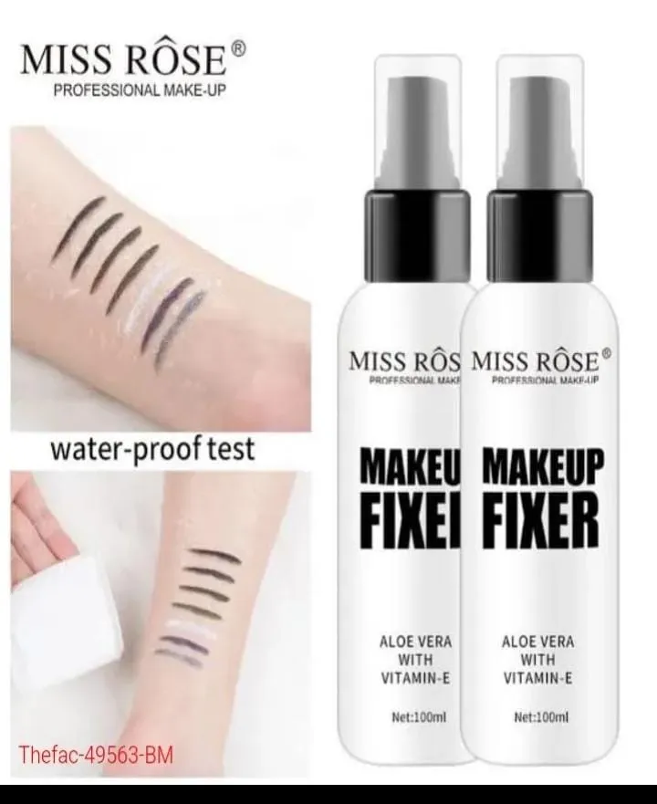 Miss rose makeup Fixer