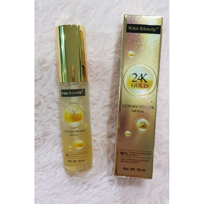 Kiss Beauty 24K Gold Luxury Primer Oil free