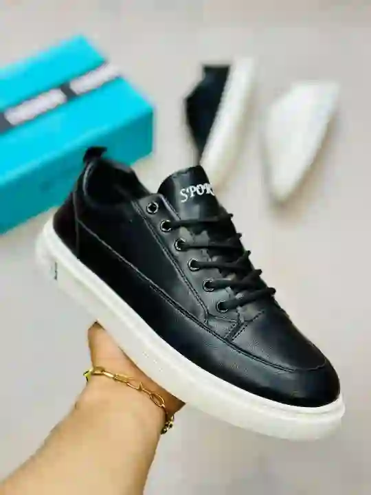 Casual Men's Rexine Sneakers - Available in 6 Sizes