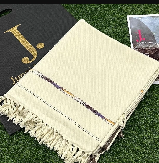 Wool Shawl for Men with Elegant Design