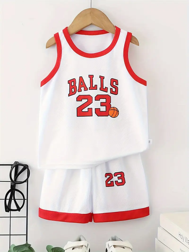 Basketball Jersey and Shorts Set.