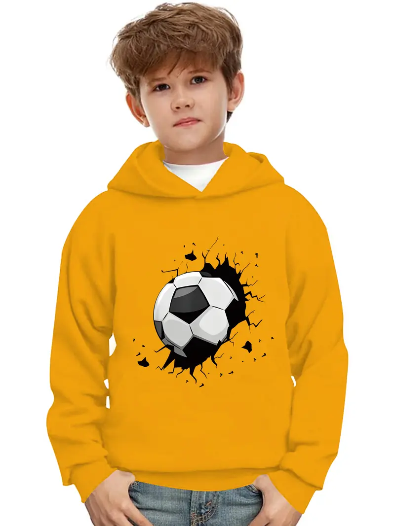 Football Print Hoodies For kids.