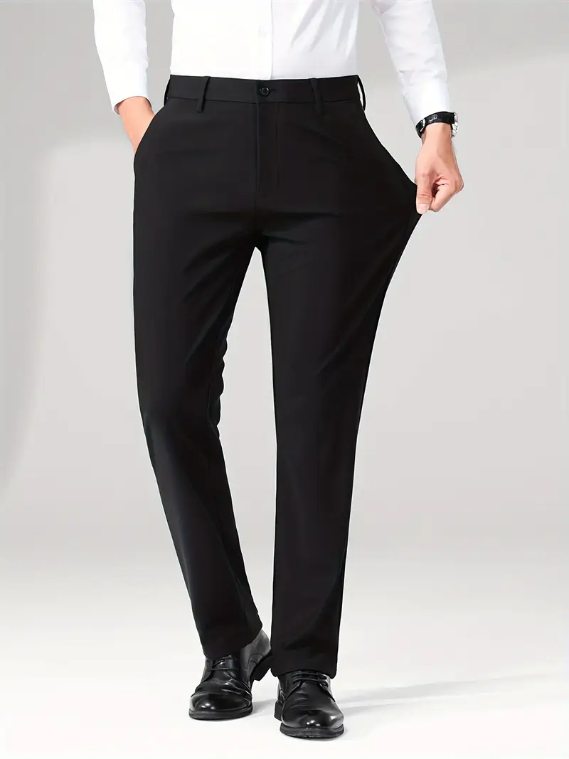 Men'S High Stretch Elastane Suit Pants.