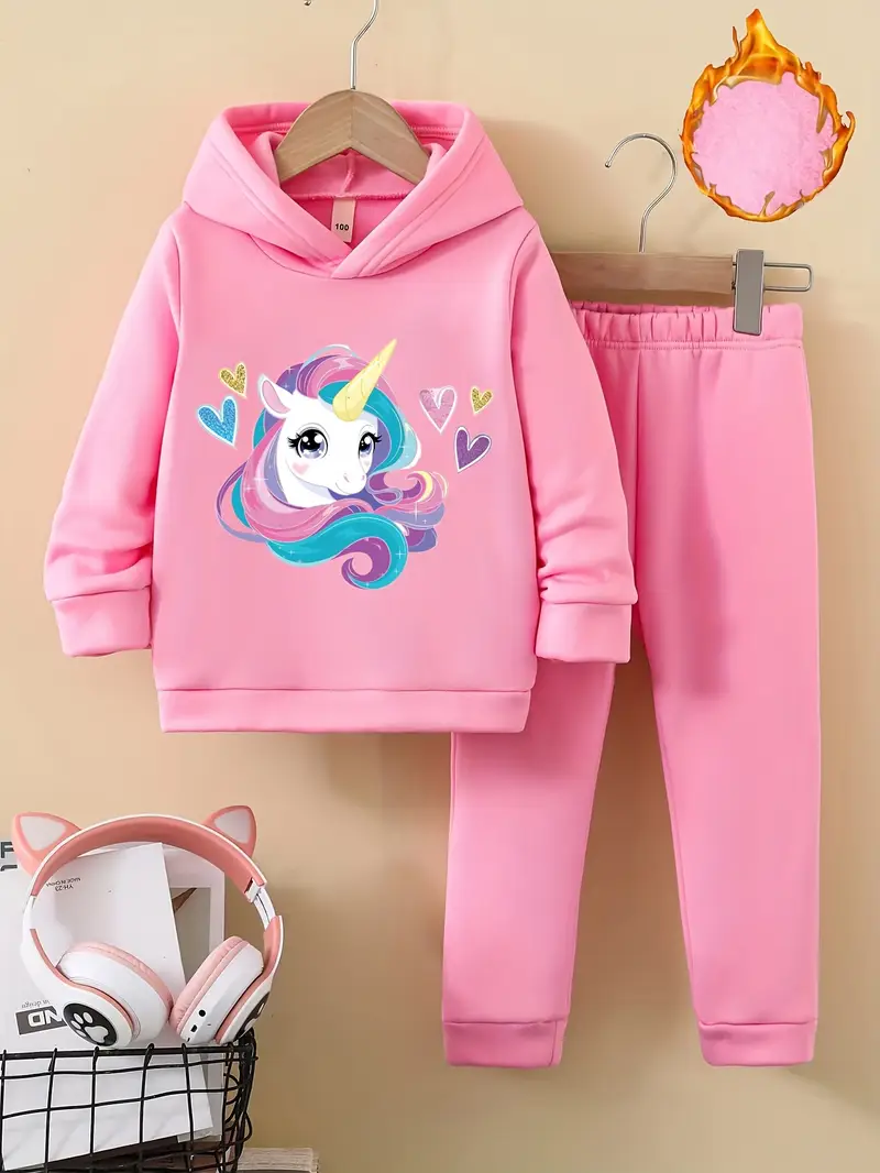 Cozy Unicorn Hoodie for kids.
