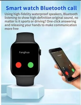 Stylish Smart Watch - 1 Pcs - Available in Black, Red & Whit