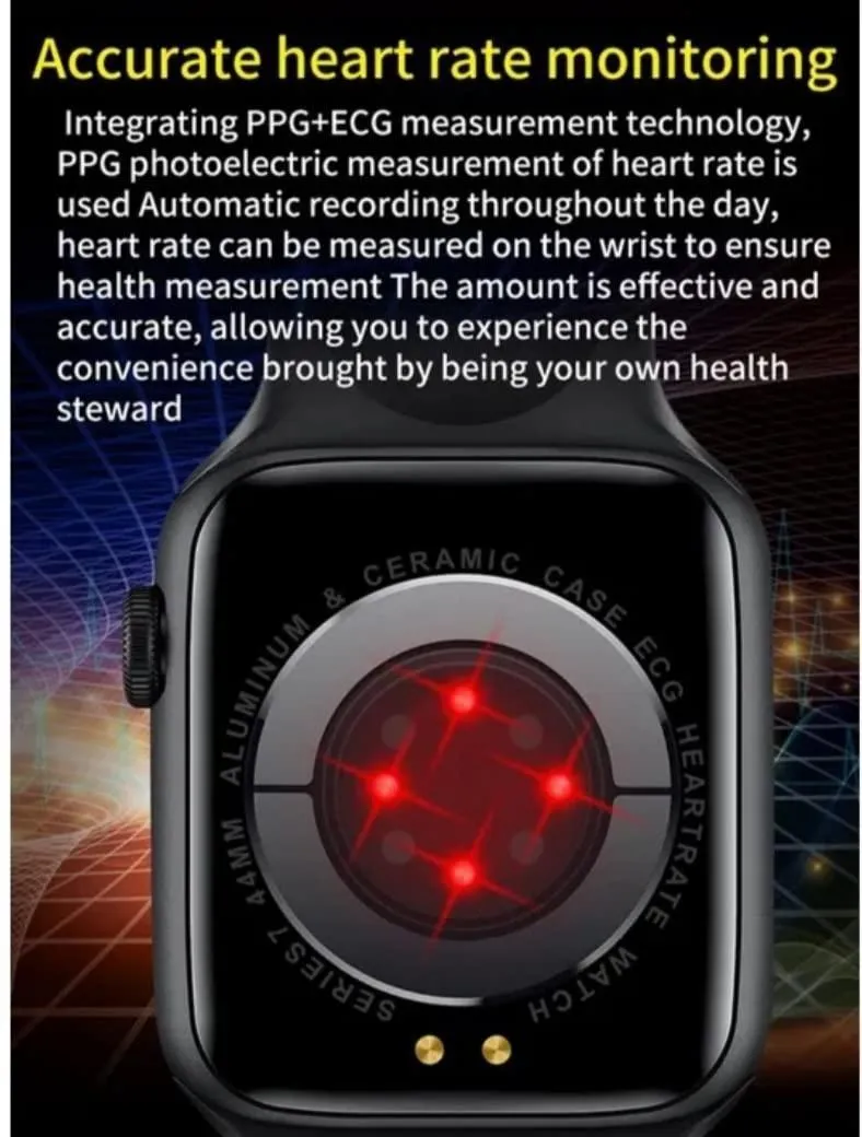 Stylish Smart Watch - 1 Pcs - Available in Black, Red & Whit
